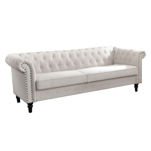 BY DESIGNS CORNELIA CHESTERFIELD 3 SEATER SOFA