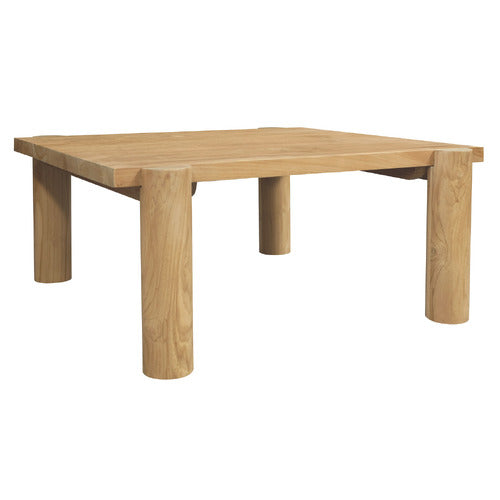 LA VERDE MAURO MAHOGANY WOOD COFFEE TABLE