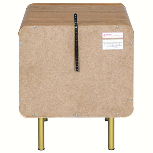 MAXINE 2 DRAWER BEDSIDE TABLE