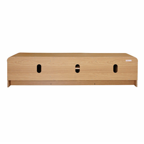 MAXINE CURVED RATTAN TV UNIT