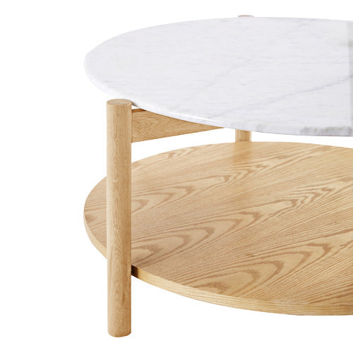 ESTUDIO FURNITURE MAYBURY MARBLE COFFEE TABLE