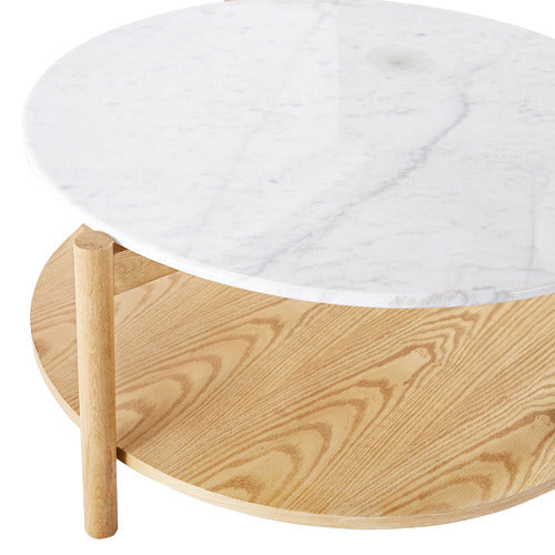 ESTUDIO FURNITURE MAYBURY MARBLE COFFEE TABLE