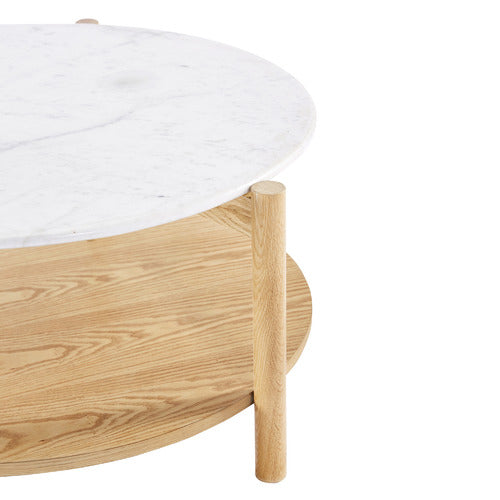 ESTUDIO FURNITURE MAYBURY MARBLE COFFEE TABLE