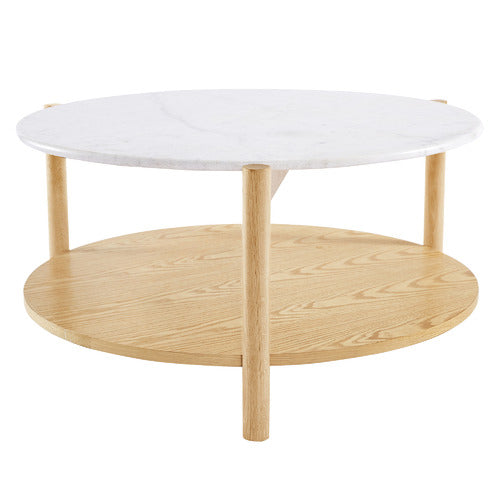 ESTUDIO FURNITURE MAYBURY MARBLE COFFEE TABLE
