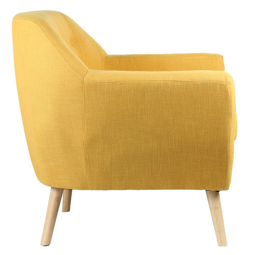 NATURALLY PROVINICIAL MEDEA LINEN ARMCHAIR