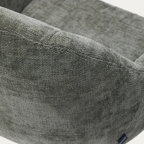 LINEA FURNITURE MERIDEN CHENILLE SWIVEL ARMCHAIR