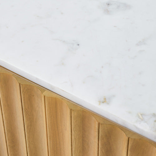 MIA MANGO WOOD & MARBLE TV UNIT