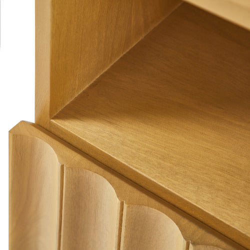 MIA MANGO WOOD BEDSIDE TABLE