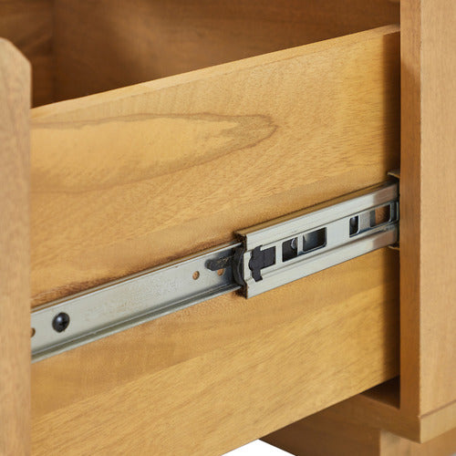 MIA MANGO WOOD BEDSIDE TABLE