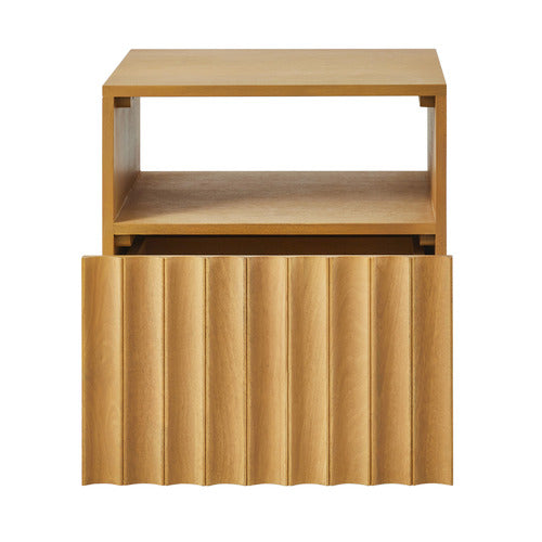 MIA MANGO WOOD BEDSIDE TABLE
