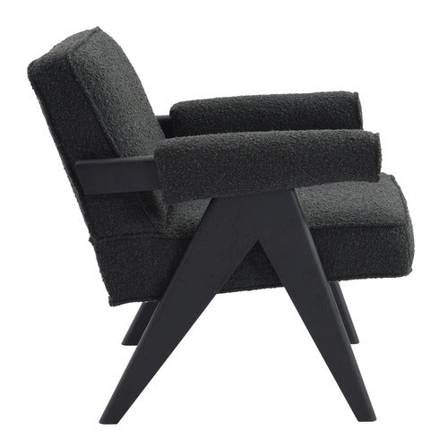 REXINGTON HOME MICAH BOUCLE ARMCHAIR