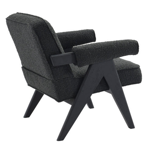 REXINGTON HOME MICAH BOUCLE ARMCHAIR