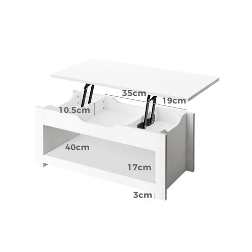 HOXTON ROOM MICHEL LIFT UP COFFEE TABLE