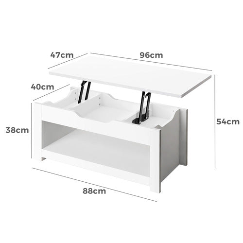 HOXTON ROOM MICHEL LIFT UP COFFEE TABLE