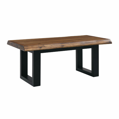 ESTUDIO FURNITURE MILLBROOKE LIVE EDGE ACACIA WOOD COFFEE TABLE