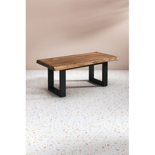 ESTUDIO FURNITURE MILLBROOKE LIVE EDGE ACACIA WOOD COFFEE TABLE