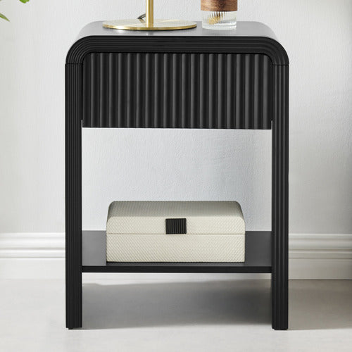 CORE LIVING MIREILLE 1 DRAWER BEDSIDE TABLE