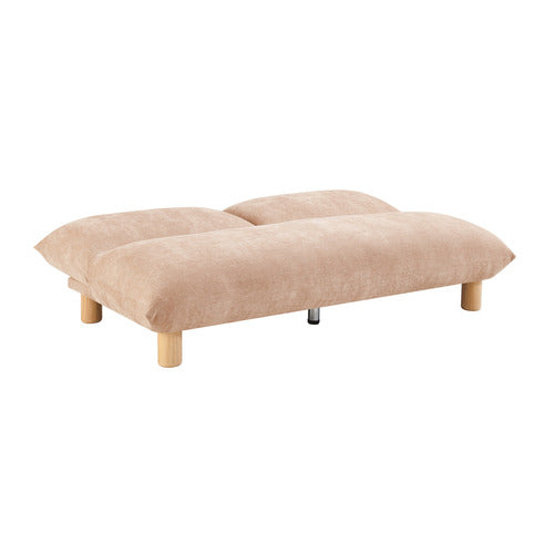 CORE LIVING MITCH 2 SEATER DOUBLE CHENILLE SOFA BED