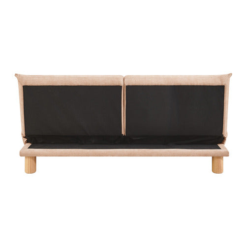 CORE LIVING MITCH 2 SEATER DOUBLE CHENILLE SOFA BED