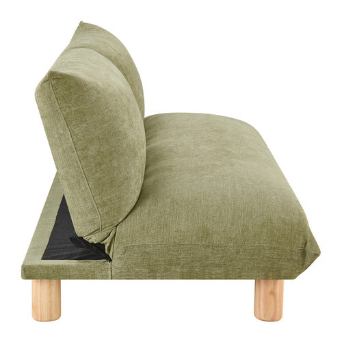 CORE LIVING MITCH 2 SEATER DOUBLE CHENILLE SOFA BED