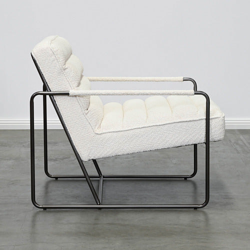 BROOKLYN AND BELLA MONIKA BOUCLE ACCENT CHAIR