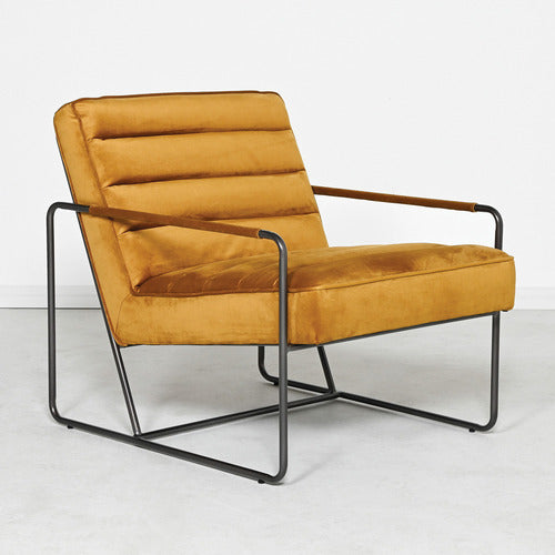 BROOKLYN AND BELLA MONIKA VELVET ACCENT CHAIR