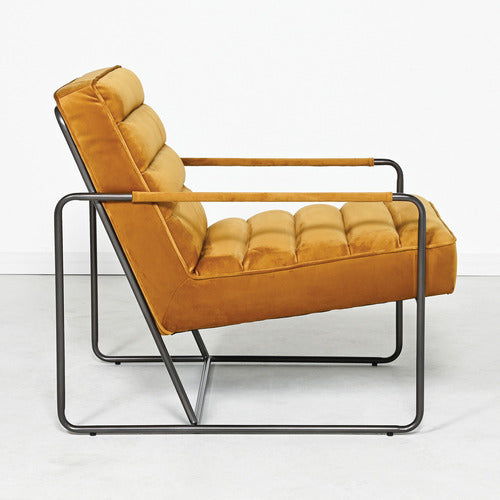 BROOKLYN AND BELLA MONIKA VELVET ACCENT CHAIR