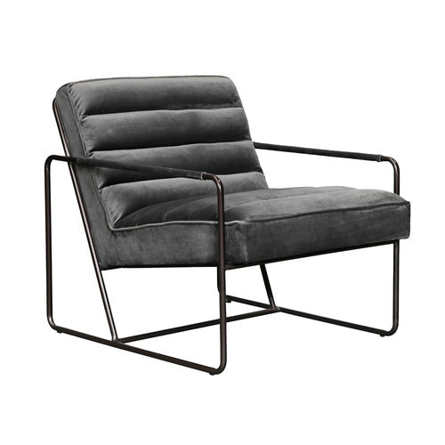 BROOKLYN AND BELLA MONIKA VELVET ACCENT CHAIR