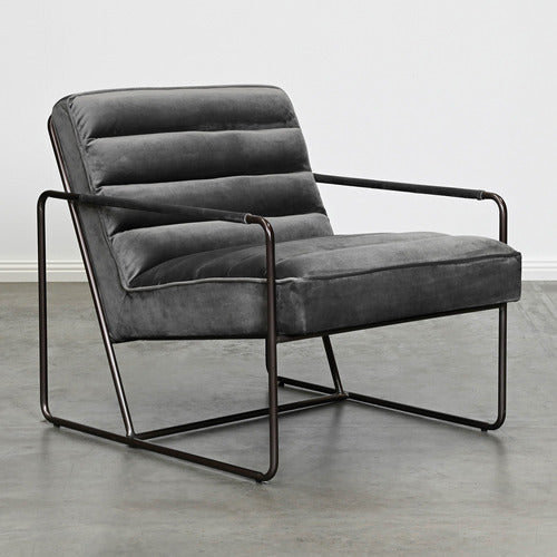 BROOKLYN AND BELLA MONIKA VELVET ACCENT CHAIR