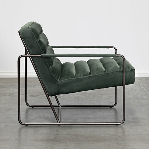 BROOKLYN AND BELLA MONIKA VELVET ACCENT CHAIR