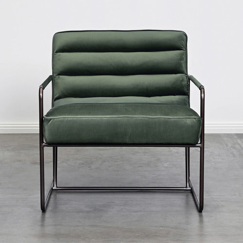BROOKLYN AND BELLA MONIKA VELVET ACCENT CHAIR