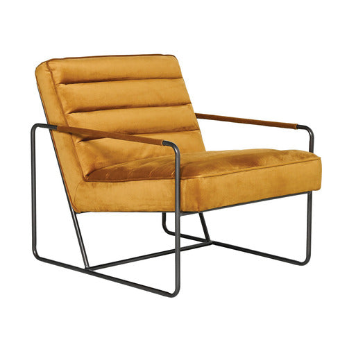 BROOKLYN AND BELLA MONIKA VELVET ACCENT CHAIR
