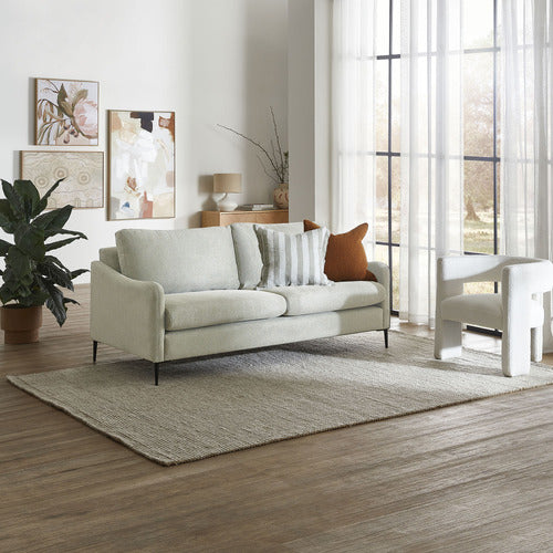 CLASSIC DESIGN LIVING MONROE 3 SEATER CHENILLE SOFA