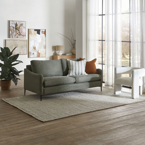 CLASSIC DESIGN LIVING MONROE 3 SEATER CHENILLE SOFA