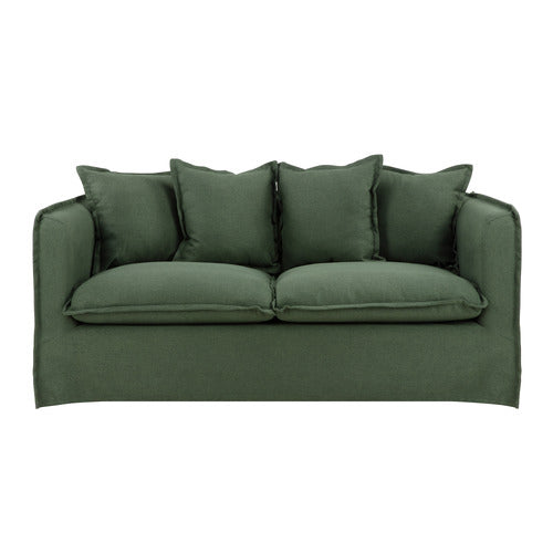 MONTAUK 2 SEATER UPHOLSTERED SLIPCOVER SOFA