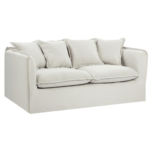 MONTAUK 2 SEATER UPHOLSTERED SLIPCOVER SOFA