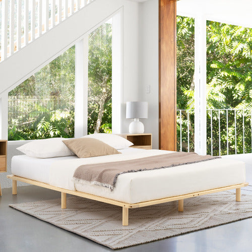 NATURAL MONTY PREMIUM WOODEN BED BASE