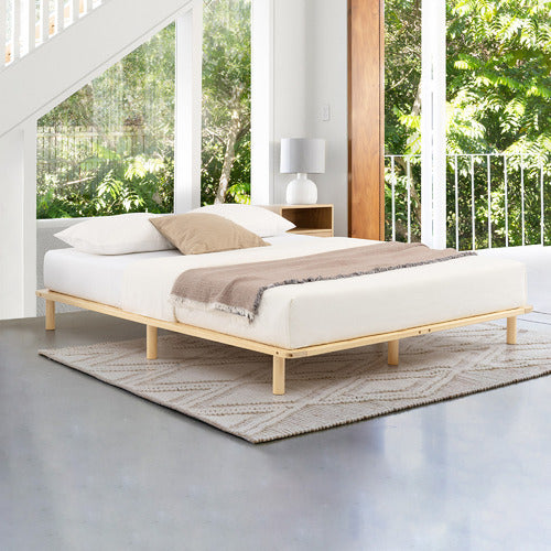 NATURAL MONTY PREMIUM WOODEN BED BASE