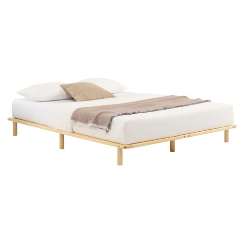 NATURAL MONTY PREMIUM WOODEN BED BASE