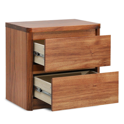 EVERGREEN HOME MONTY BLACKWOOD BEDSIDE TABLE