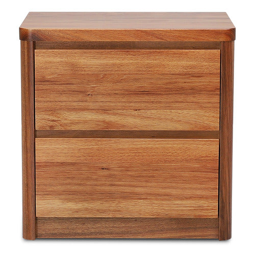 EVERGREEN HOME MONTY BLACKWOOD BEDSIDE TABLE