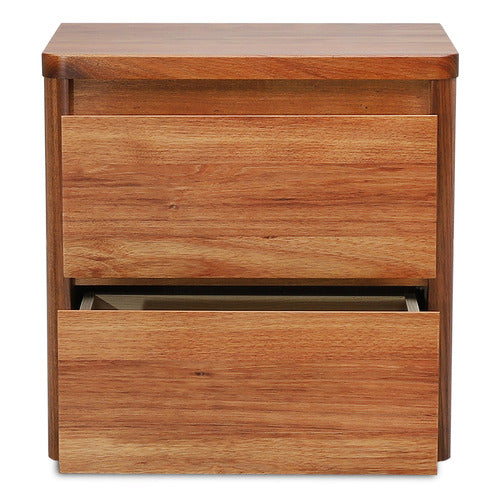 EVERGREEN HOME MONTY BLACKWOOD BEDSIDE TABLE