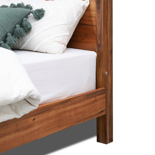 EVERGREEN HOME MONTY BLACKWOOD QUEEN BED