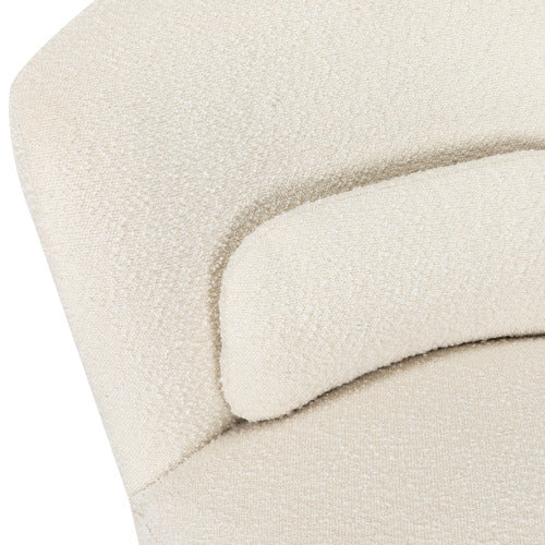 MONTY BOUCLÉ SWIVEL ARMCHAIR