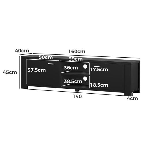 HOXTON ROOM 160CM MORGAN ENTERTAINMENT TV UNIT