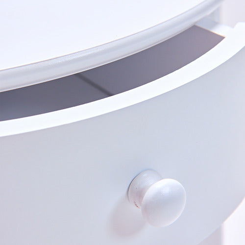 YORK STREET MORIN ROUND BEDSIDE TABLE