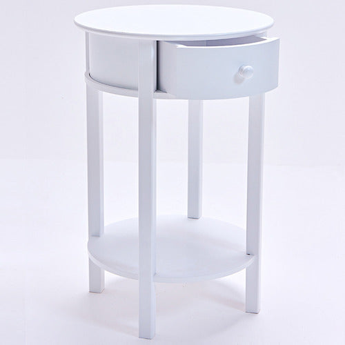 YORK STREET MORIN ROUND BEDSIDE TABLE