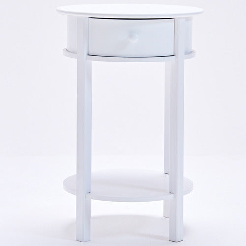 YORK STREET MORIN ROUND BEDSIDE TABLE