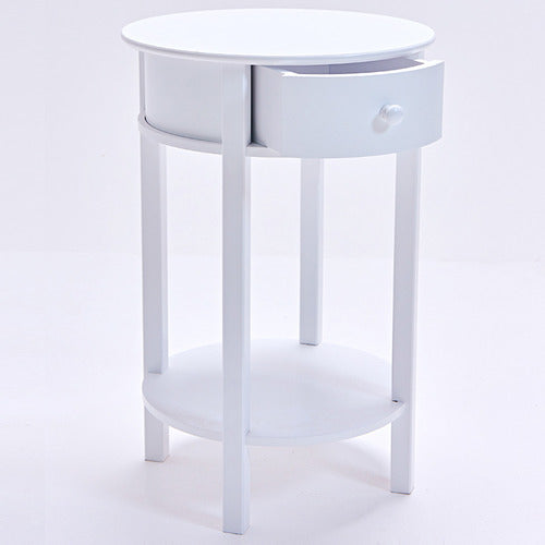 YORK STREET MORIN ROUND BEDSIDE TABLES (SET OF 2)