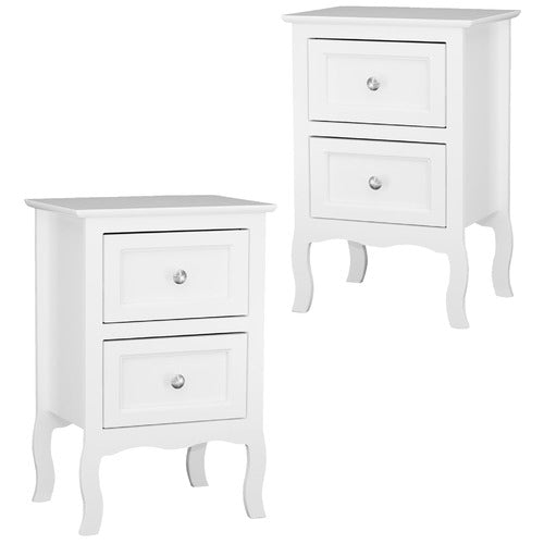 YORK STREET MORLAIX BEDSIDE TABLES (SET OF 2)